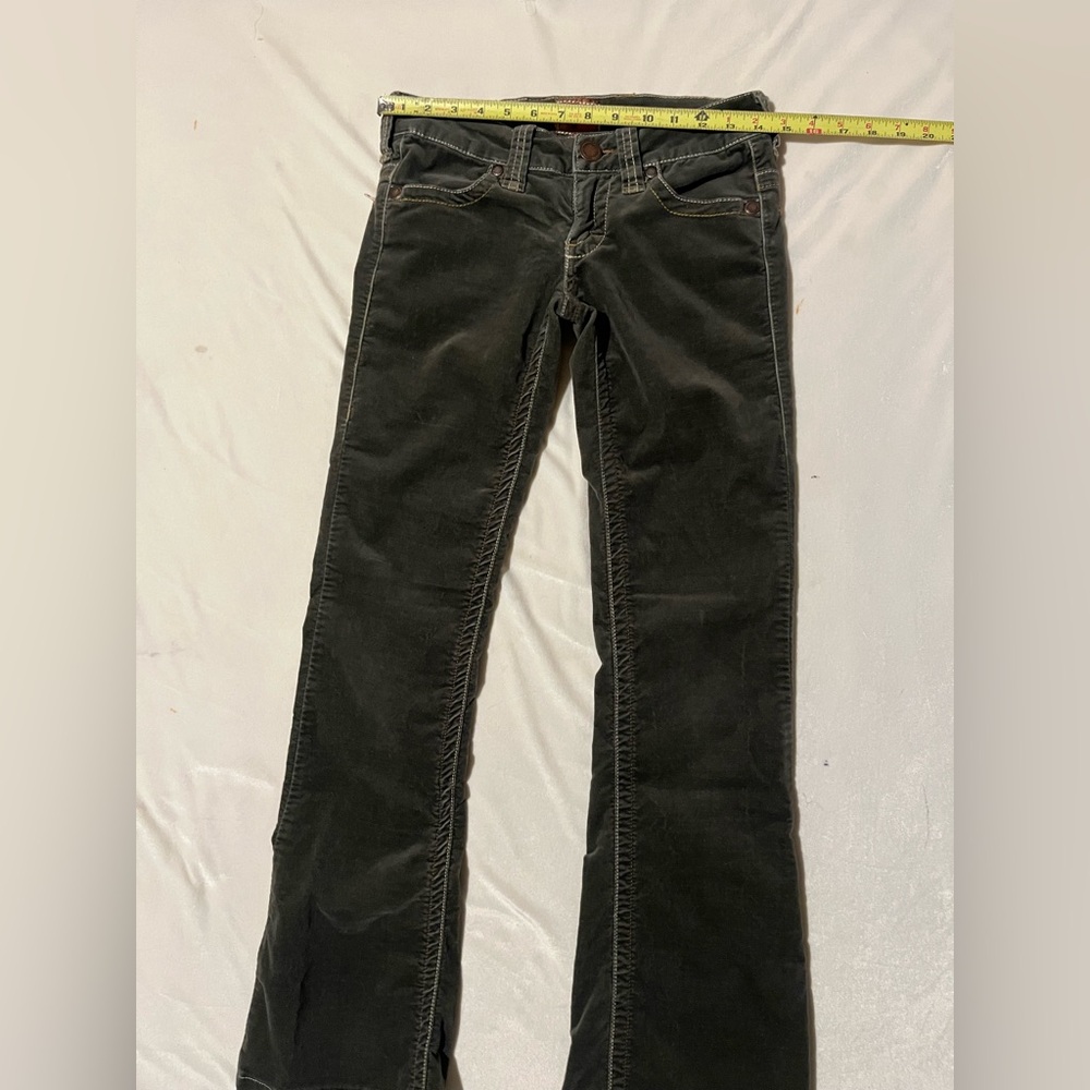 Twill twenty two velvet pants - Picture 11 of 11